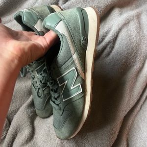 green new balance womens shoes
